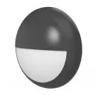 Noxion LED-Wand- und Deckenleuchte Pro V2 12/16/20W 2400lm - 830-840-865 CCT | 325mm - IP65 - 3 Stunden Notlicht + Augenlid Ring Schwarz