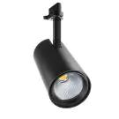 Noxion LED Schienenstrahler 3-Phasen Spot Accento Schwarz 35W 3100lm 36D - 930 Warmweiß | Höchste Farbwiedergabe