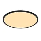 Nordlux LED-Wand- und Deckenleuchte Oja 60 38W 830 3000lm Schwarz IP20 | 3-Stufen Dimmbar - Warmweiß