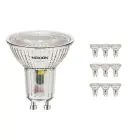 Mehrfachpackung 10x Noxion LED-Spot GU10 3.7W 840 36D 270lm | Kaltweiß - Ersatz für 35W