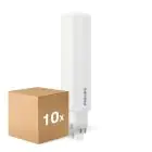 Mehrfachpackung 10x Philips CorePro PL-C LED 6.5W 700lm - 830 Warmweiß | 4-Pins - Ersatz Für 18W