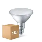 Mehrfachpackung 10x Philips Master Value LED Glühbirne Reflektor E27 PAR38 13W 1000lm 25D - 927 Extra Warmweiß | Höchste Farbwiedergabe - Dimmbar - Ersatz Für 100W