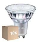 Mehrfachpackung 10x Philips MASTER Value LED-Spot GU10 PAR16 3.7W 365lm 60D - 930 Warmweiß | Höchste Farbwiedergabe - Dimmbar - Ersatz Für 50W