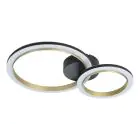 Eglo Deckenleuchte Calliera Stahl Schwarz, Kupfer 12W 1500lm - 830 Warmweiß | Dimmbar